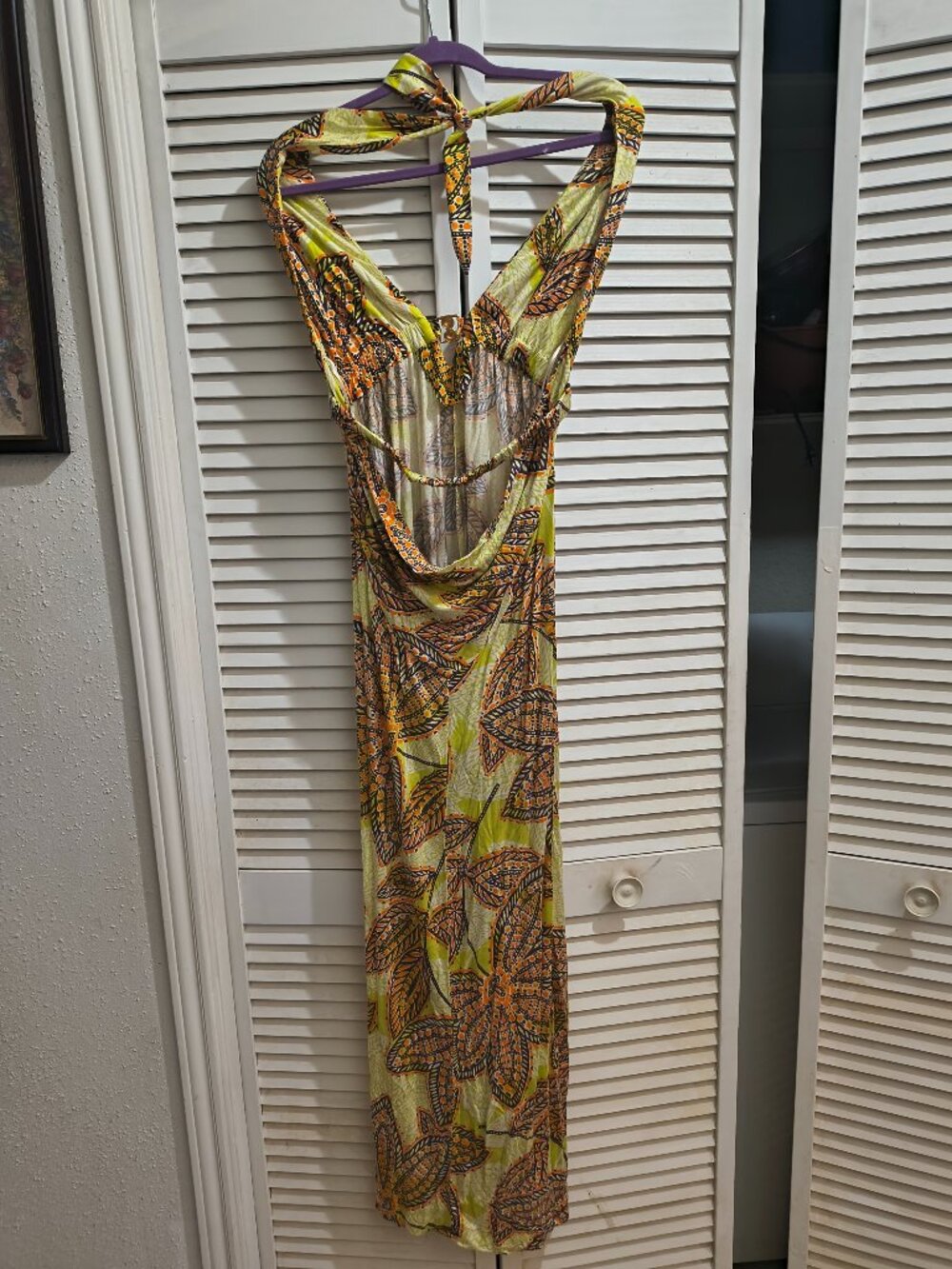 Maxi halter dress